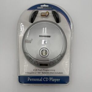 Living Solutions Personal CD Player ATC-2630 w/ Headphones. New, Unopened Sealed
